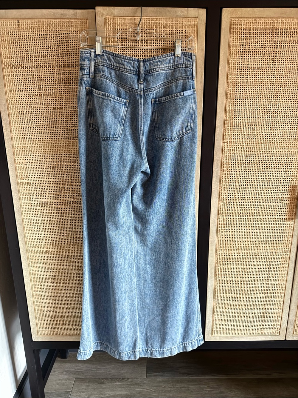 7 For All Mankind Light Blue Modern Dojo Trouser Jeans - Picture 5 of 9
